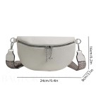 Minimalist Geometric Embossed Ladies Bag Fanny Pack  Unisex Fanny Pack - Sleek and Stylish Design