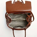 Retro Handheld Dress Bag Vintage Leather Tanned Large-Capacity Briefcase Women's Business Trip Work Clothing Bag