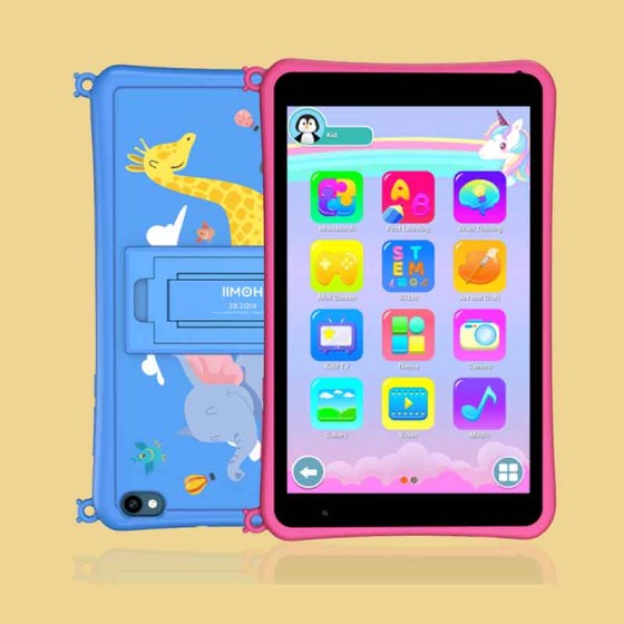 HOMII KIDS 8S – 8″ Kids Tablet, Android, 32GB ROM+2GB RAM ,Single SIM, with Learning Apps