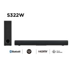 TCL 2.1 Channel 200W Wireless Subwoofer Soundbar S332W