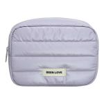 Quilted Puffer Cosmetic & Toiletry Travel Bag