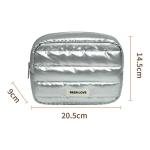 Quilted Puffer Cosmetic & Toiletry Travel Bag