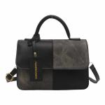 Women's Two-Tone Mini Square Handbag