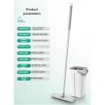 Self-Wringing Flat Mop with Bucket – Wet & Dry Floor Cleaning Set