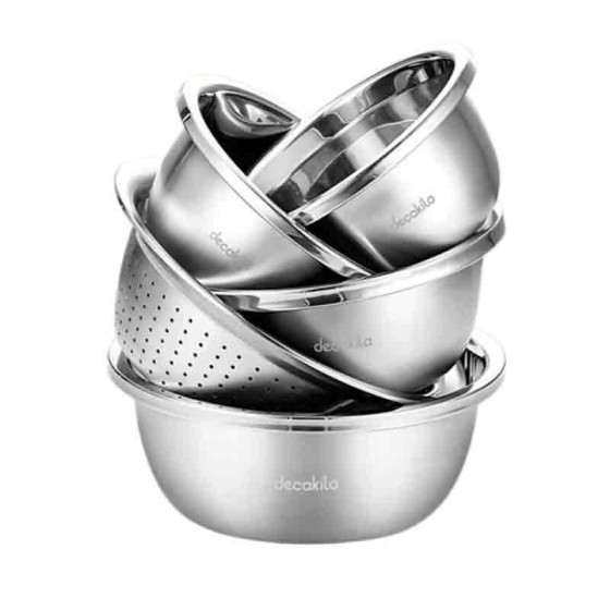 Decakila 5 Pieces Kitchen Basin Set  KMTT148M