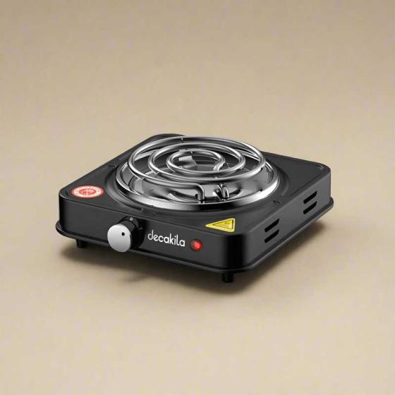 Decakila Single Hot Plate 1000W KECC001B