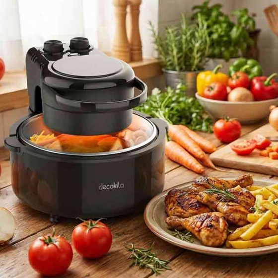 Decakila 5.0L Transparent Window Air Fryer KEEC045B
