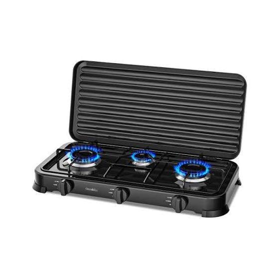 Decakila 3 Burner Table Gas Stove KMGS009B