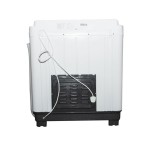 Midea 12Kg Twin Tub Washing Machine With Dual Pulsator, Big Knob, Anti Rust - MT100W120/WG