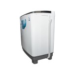 Midea 12Kg Twin Tub Washing Machine With Dual Pulsator, Big Knob, Anti Rust - MT100W120/WG