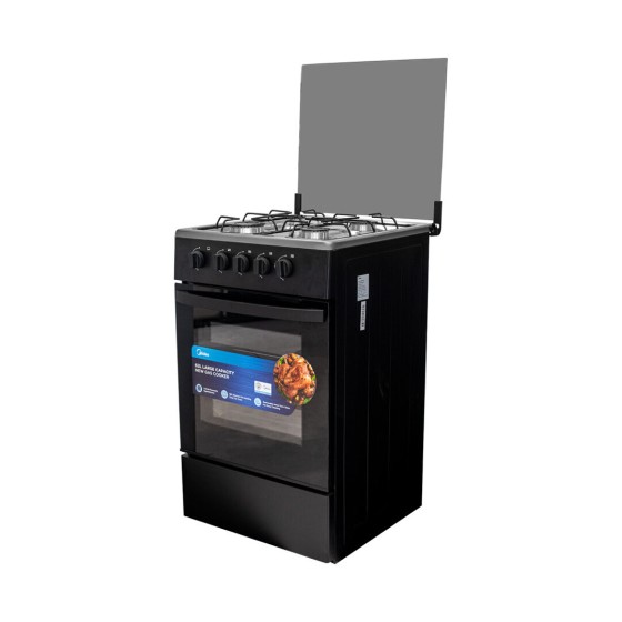 Midea 4 Burner Gas Cooker With Oven SP5055T082-B