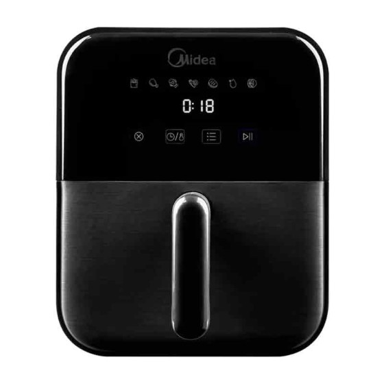 Midea 4L Digital Air Fryer – Black