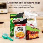 Multipurpose Food Sealing Clip - Airtight Bag Clip for Food Preservation, Tea Moisture-Proof Sealer, Discharge Mouth Plastic Bag Clip for Snacks & Chips