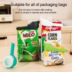 Multipurpose Food Sealing Clip - Airtight Bag Clip for Food Preservation, Tea Moisture-Proof Sealer, Discharge Mouth Plastic Bag Clip for Snacks & Chips