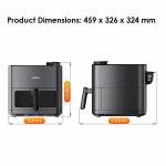 Oraimo NutriFry Max 8L 2000W Air Fryer OAF-501A