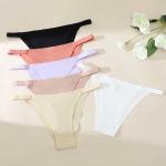 Women's Ice Silk Seamless Thong