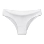 Women's Low-Waist Ice Silk Briefs with Cotton Gusset