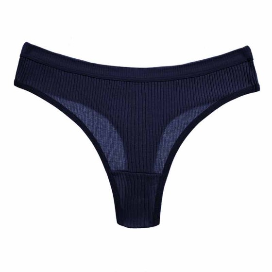 Women's Low Waist Thong - Sexy Breathable T-Briefs, Comfortable Simple Everyday Underwear