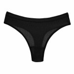 Women's Low Waist Thong - Sexy Breathable T-Briefs, Comfortable Simple Everyday Underwear