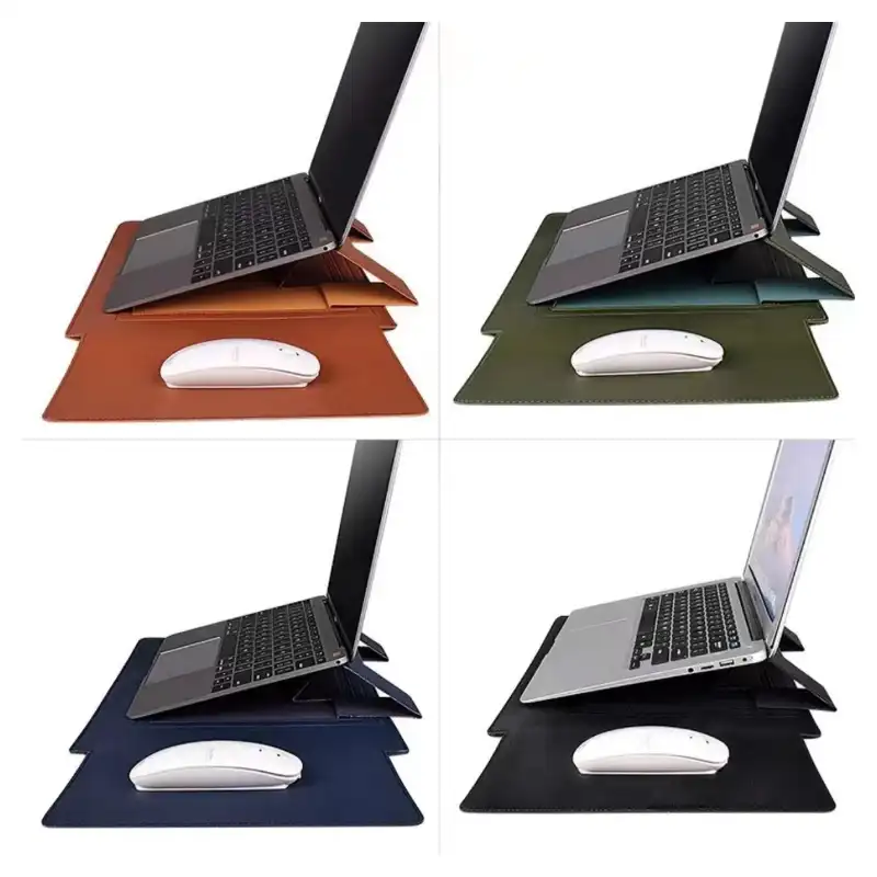 3-in-1 Laptop Sleeve with Stand & Mouse Pad