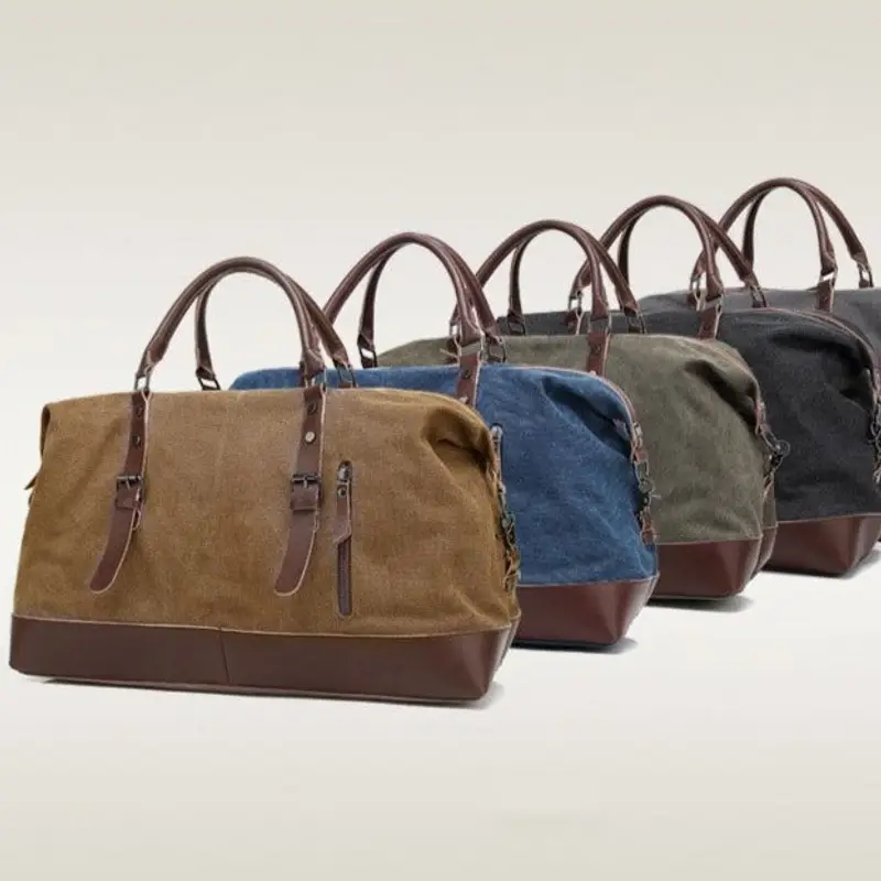 Canvas Carry-On Travel Duffel Bag