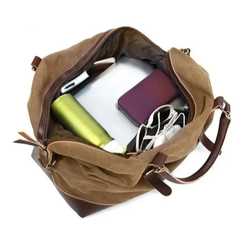 Canvas Carry-On Travel Duffel Bag