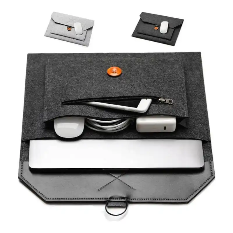 Felt Laptop Sleeve Envelope Bag for MacBook & Laptops