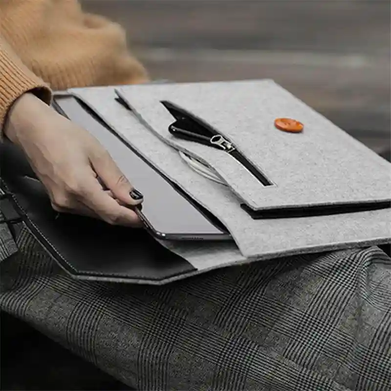 Felt Laptop Sleeve Envelope Bag for MacBook & Laptops