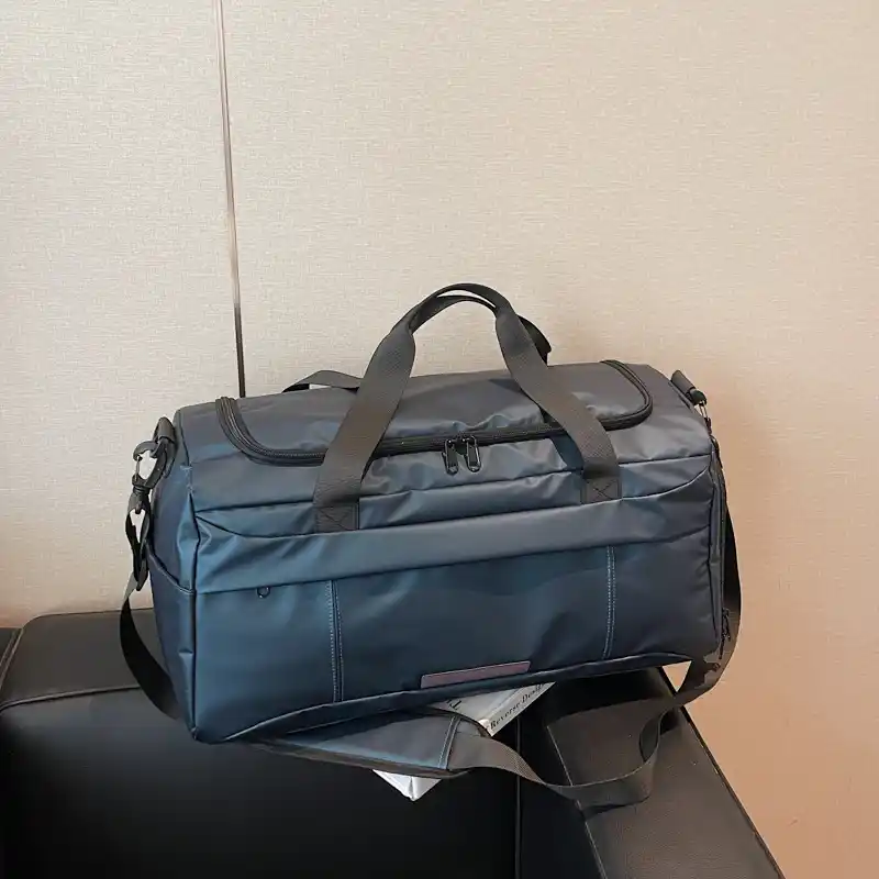 Wet-Dry Separation Gym & Travel Duffel Bag with Shoe Compartment