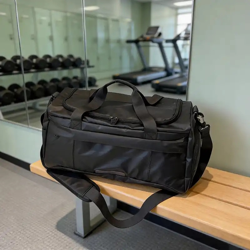 Wet-Dry Separation Gym & Travel Duffel Bag with Shoe Compartment