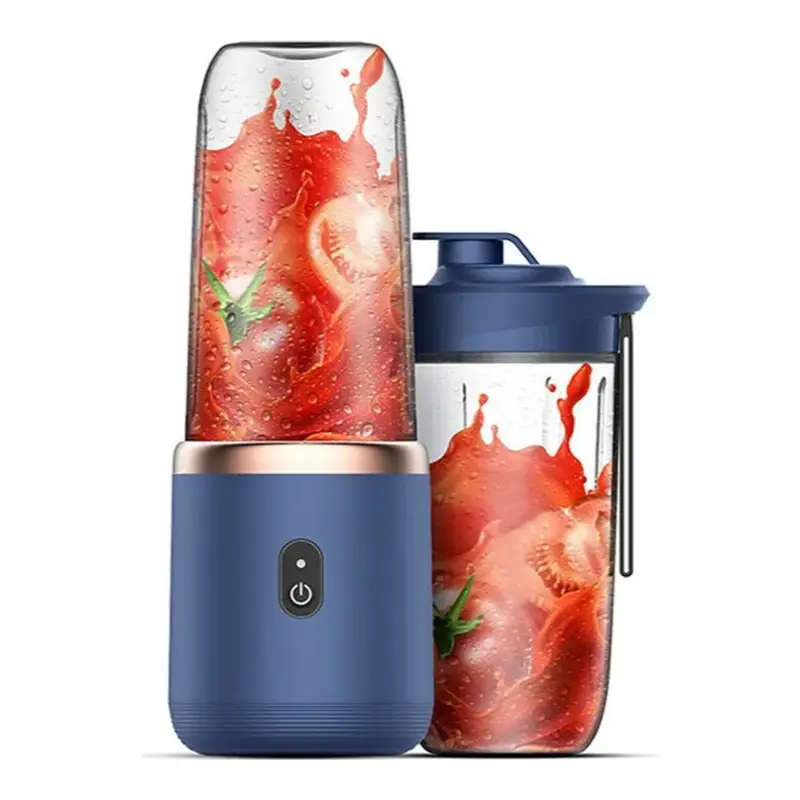 Portable USB Rechargeable Blender 400ml – 6 Blades