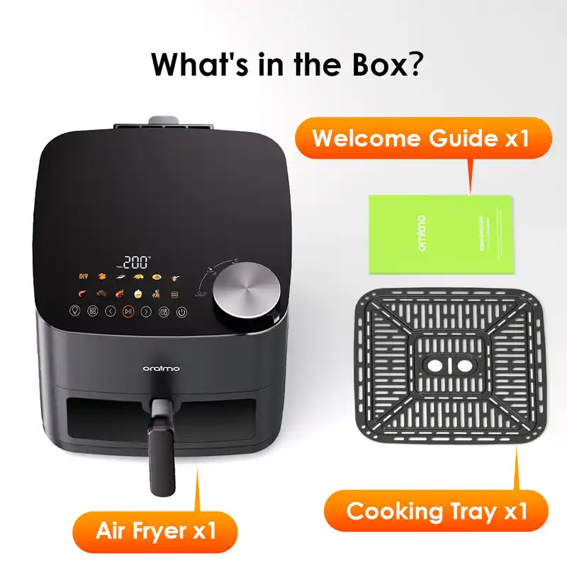 Oraimo NutriFry Max 8L 2000W Air Fryer OAF-501A