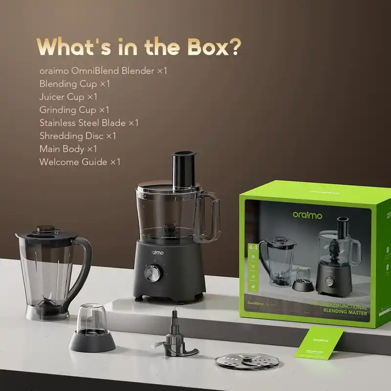 Oraimo OmniBlend 1500W 4-in-1 Blender OBL-581A