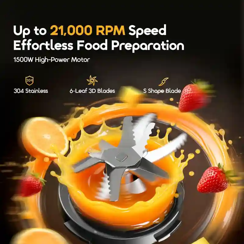Oraimo OmniBlend 2 1500W 5-in-1 Blender OBL-881A