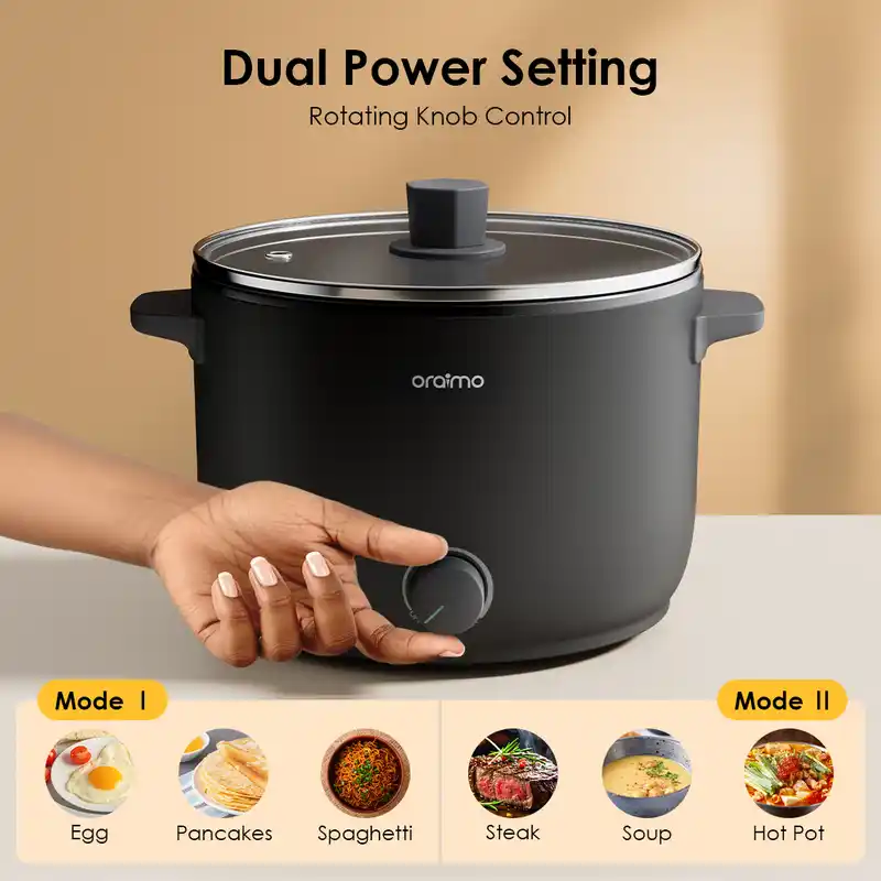 Oraimo SmartCooker 3L 1000W Electric Cooker OHP-201A