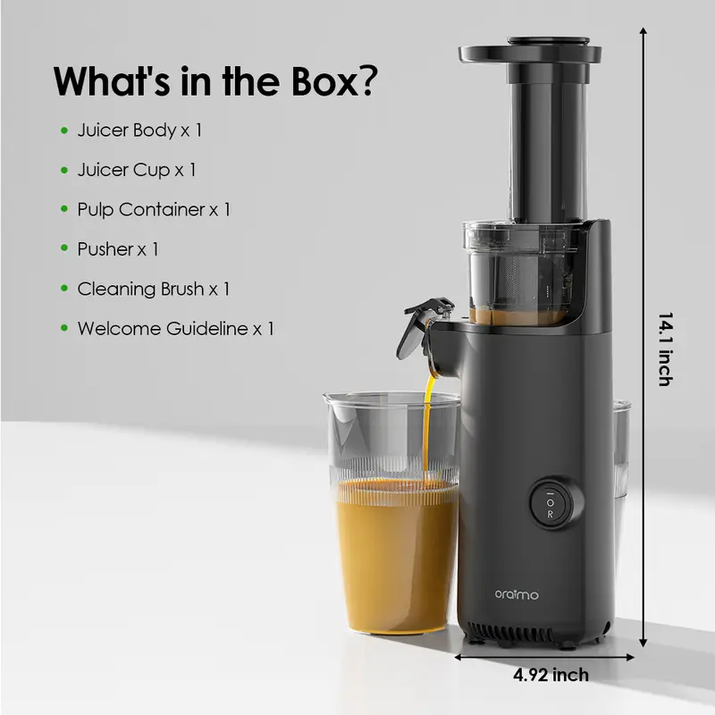 Oraimo EasyJuice Mini 500ml Slow Juicer OMJ-201A