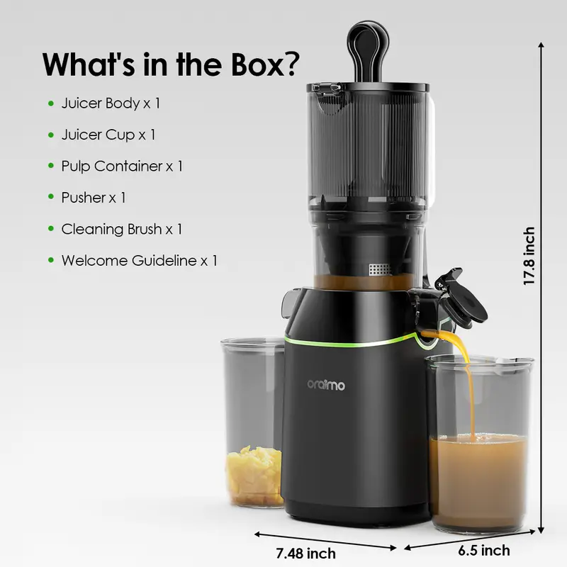 Oraimo EasyJuice 800ml Slow Juicer OMJ-501A