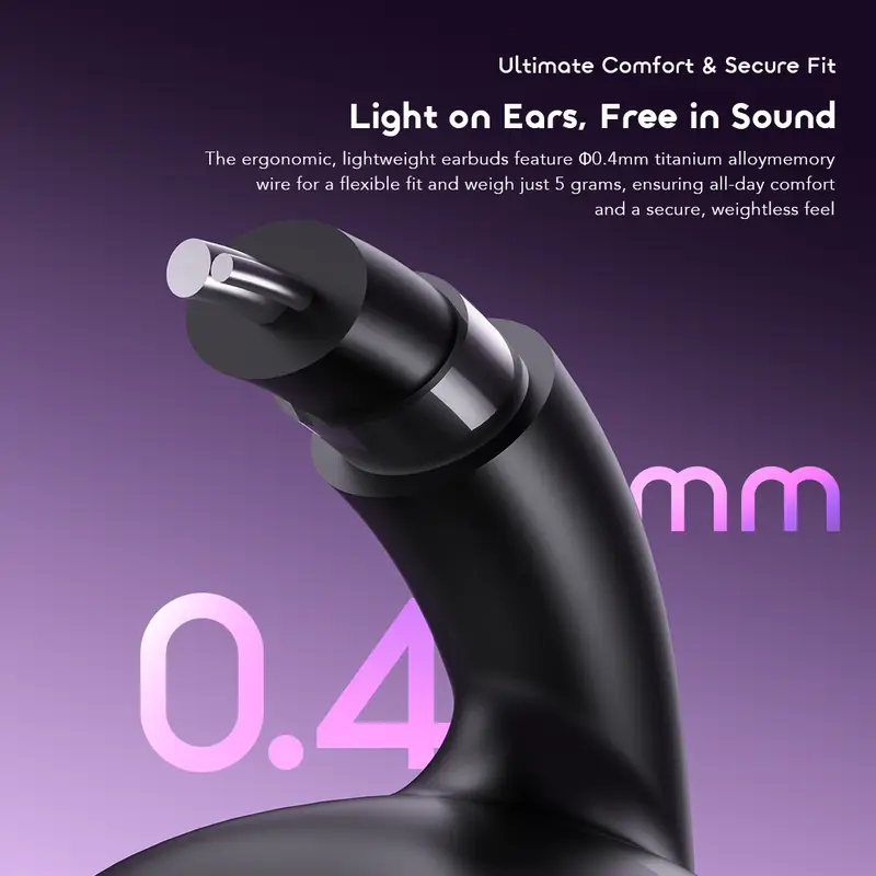 Oraimo OpenSnap Open-Ear Clip-On Earbuds OPN-373