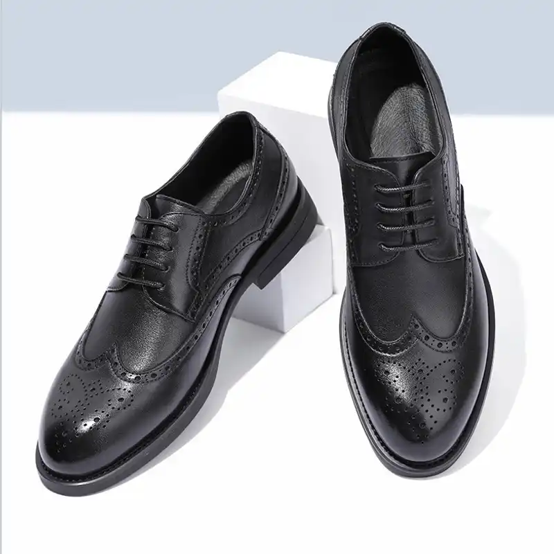 Men's Wingtip Brogue Dress Shoes