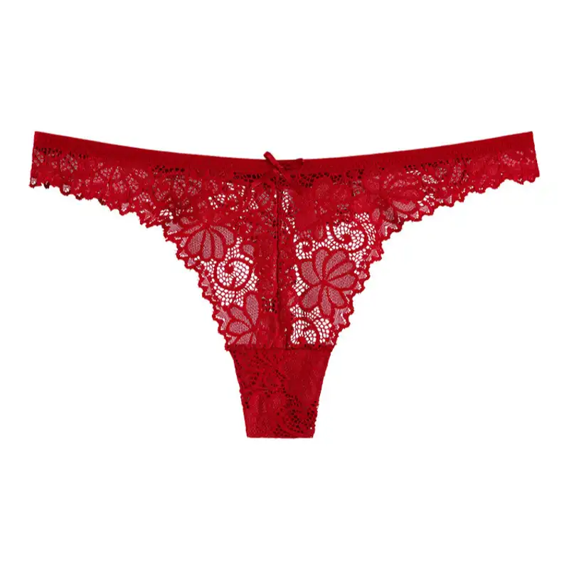 Women's Low-Waist Lace Thong