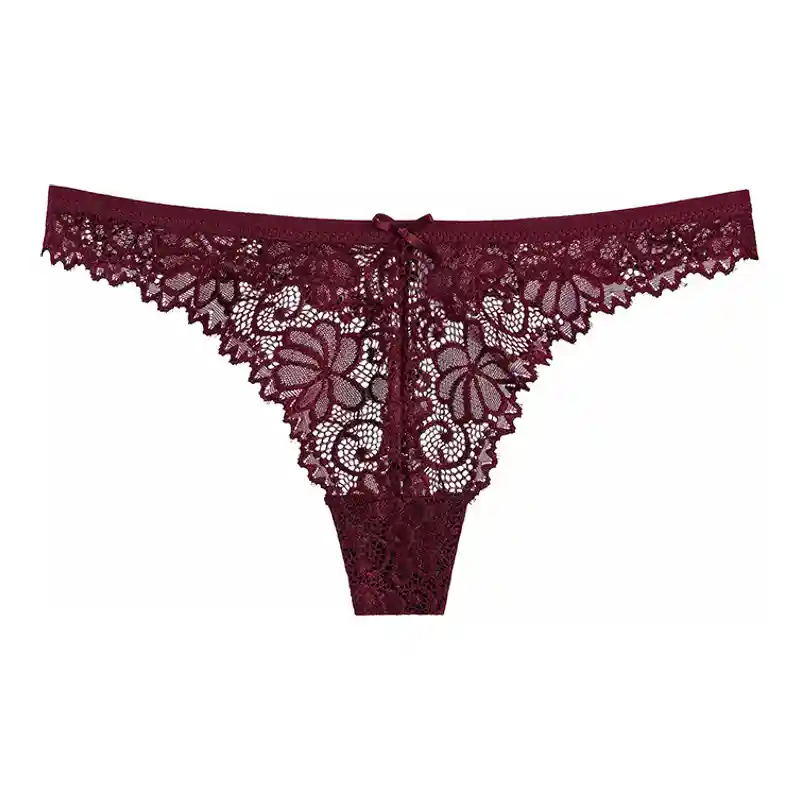 Women's Low-Waist Lace Thong
