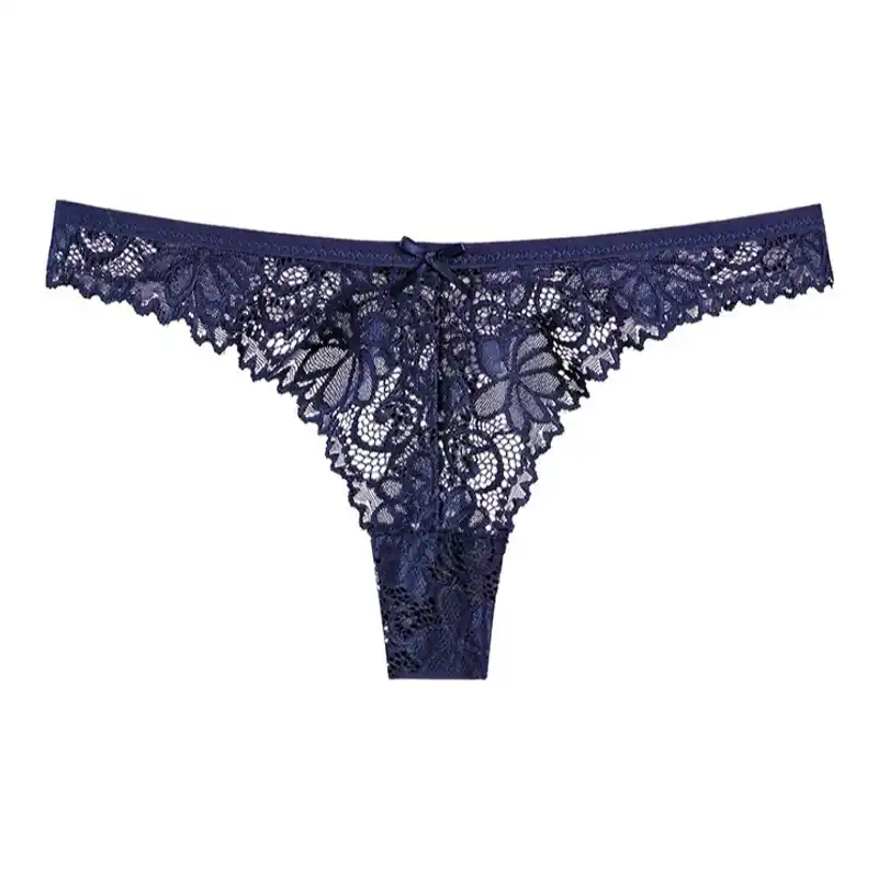 Women's Low-Waist Lace Thong