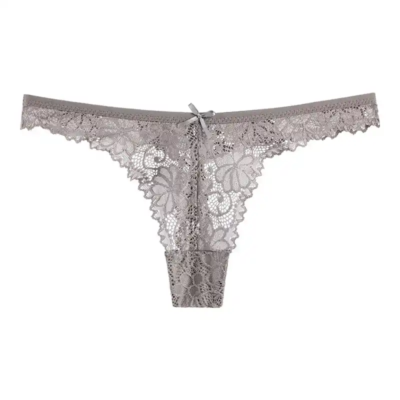 Women's Low-Waist Lace Thong