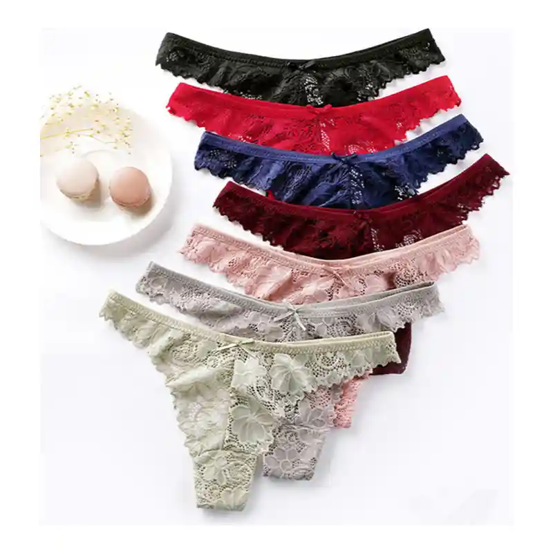 Women's Low-Waist Lace Thong