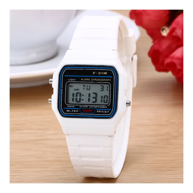 Retro Digital Watch – Unisex Alarm, Stopwatch & Backlight