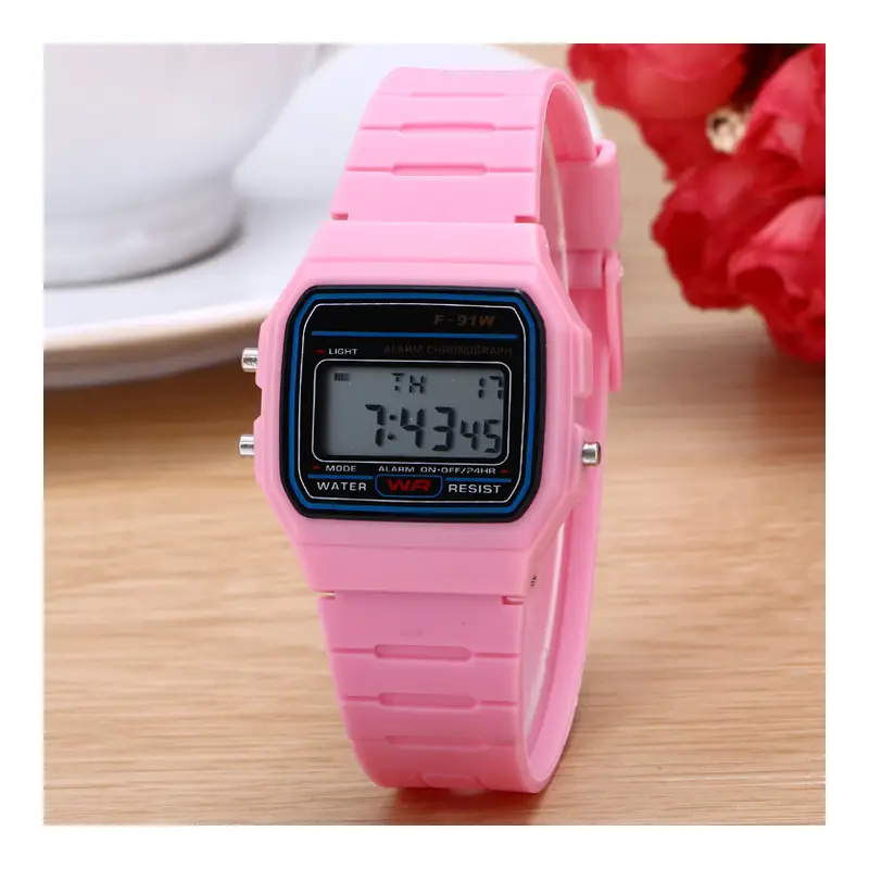 Retro Digital Watch – Unisex Alarm, Stopwatch & Backlight