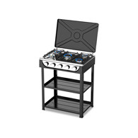 Decakila 5-Burner Gas Stove with Shelf - KMGS019B