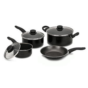 Decakila 7pcs Nonstick Cookware Set - KMEP004B